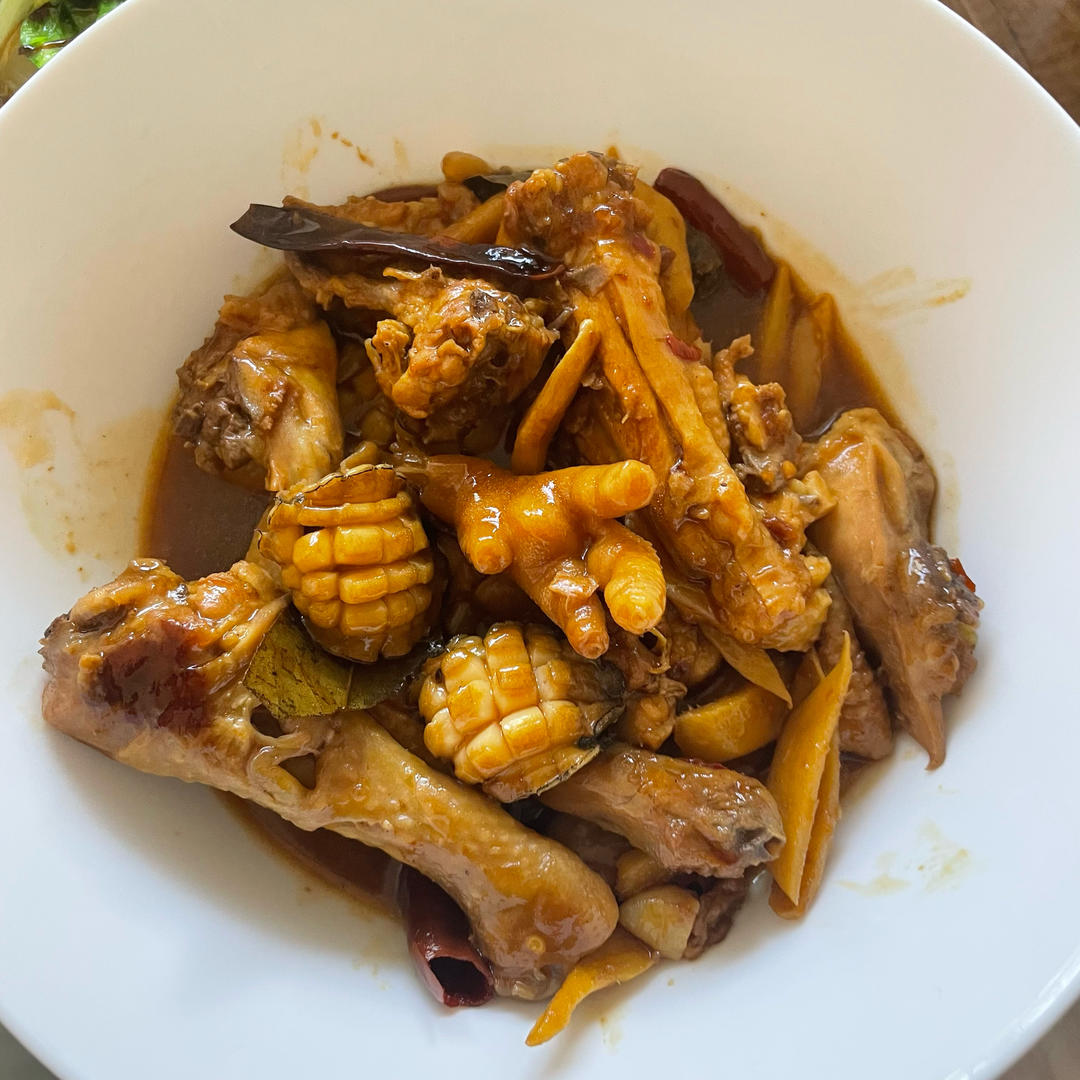 北鼎铸铁锅食谱｜土鸡焖鲍鱼