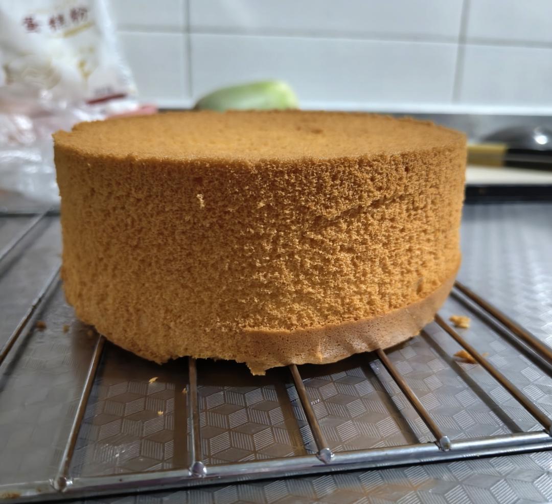 超柔软6寸戚风蛋糕(附8寸配方)零失败 超详细‼️含操作视频