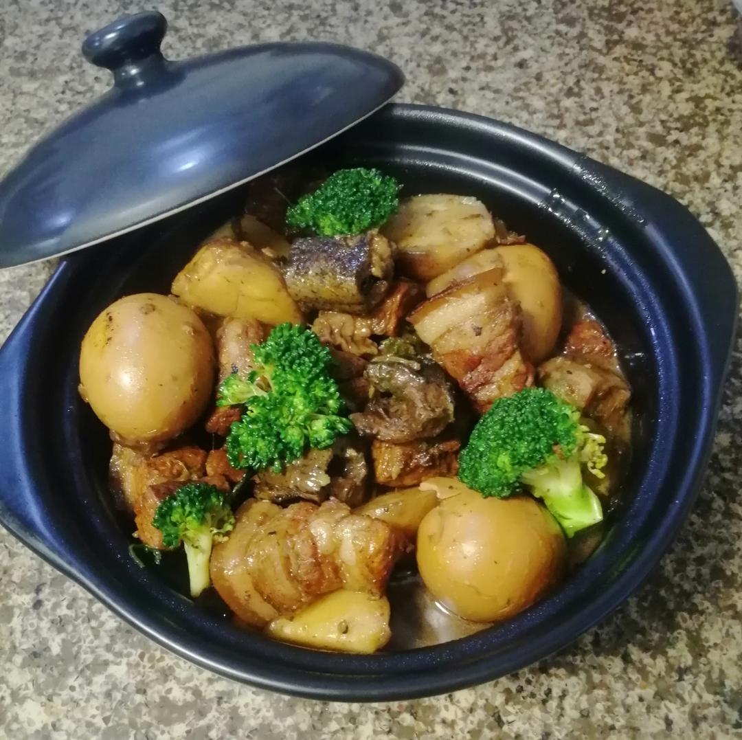 红烧鳝鱼芋艿五花肉
