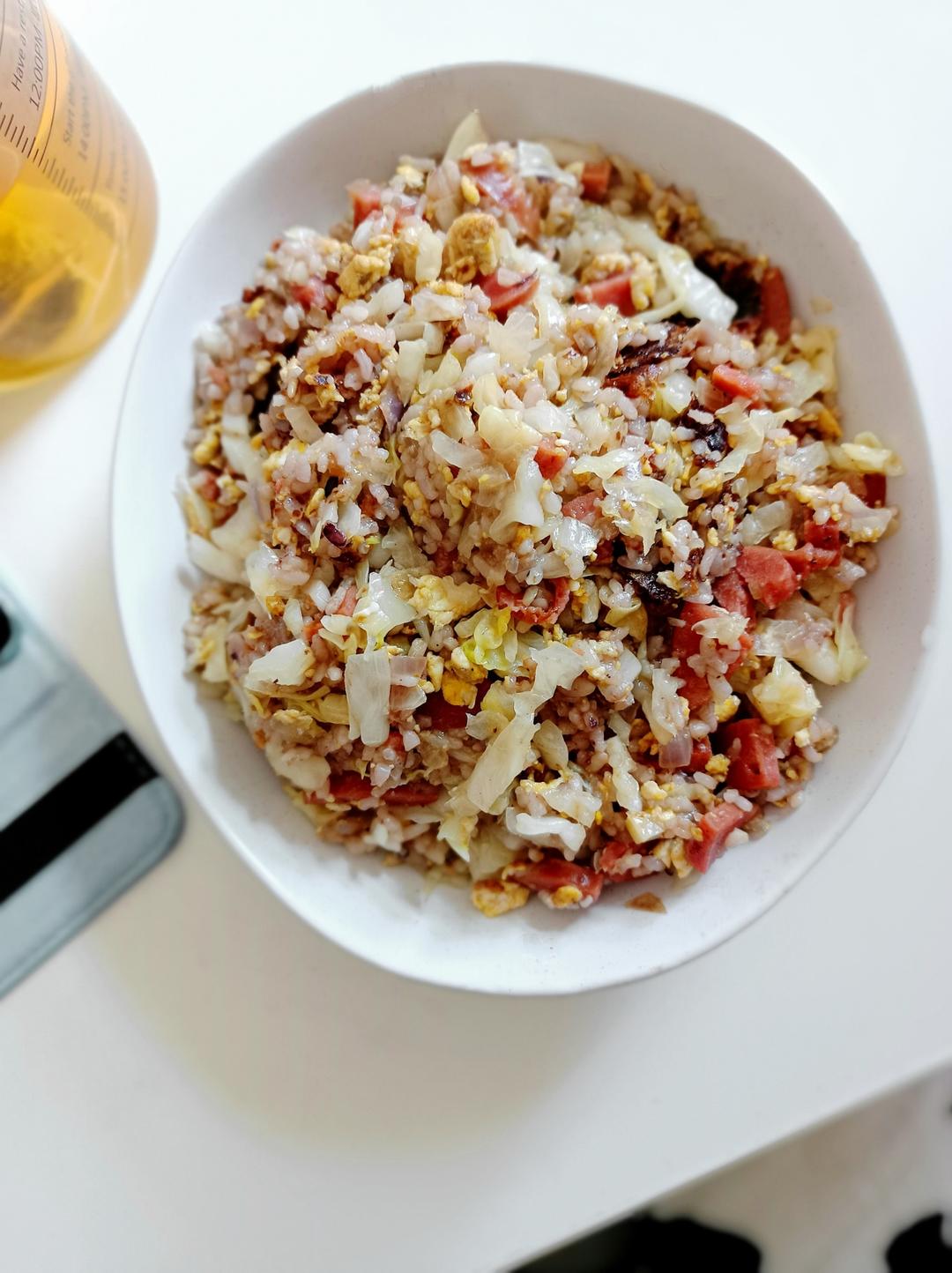 【广式腊肠炒饭】米粒沁香 色彩缤纷