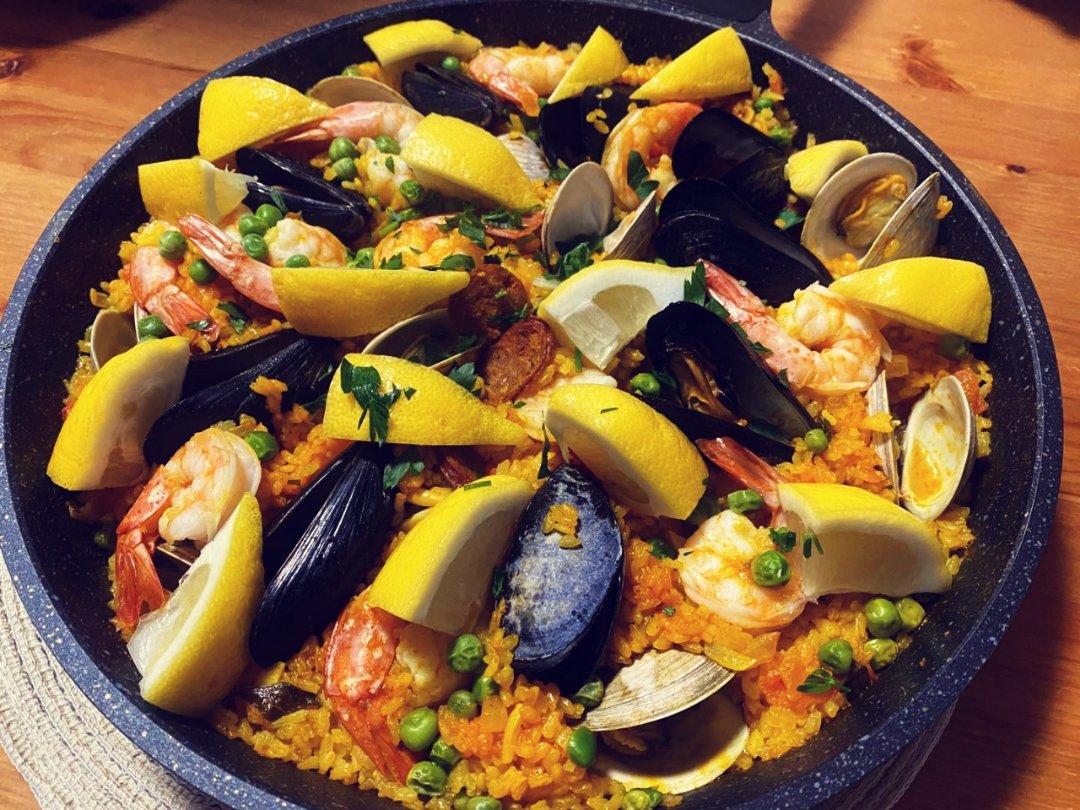 【曼食慢语】Seafood Paella 西班牙海鲜饭