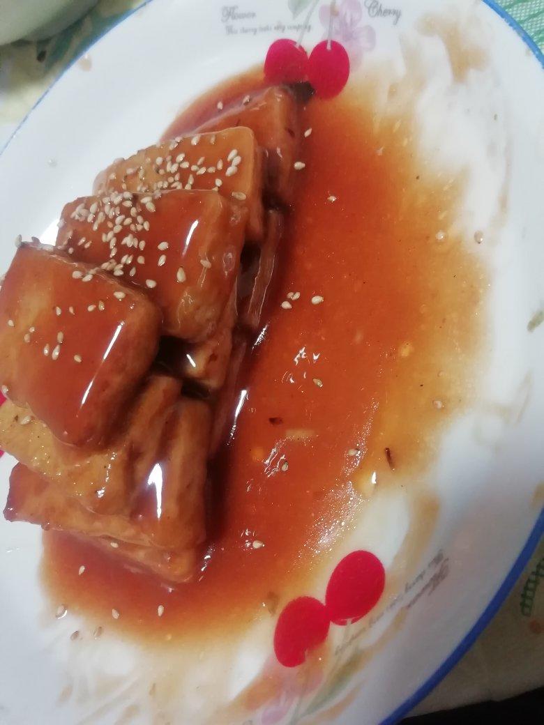 【糖醋脆皮豆腐+万能糖醋汁配方】