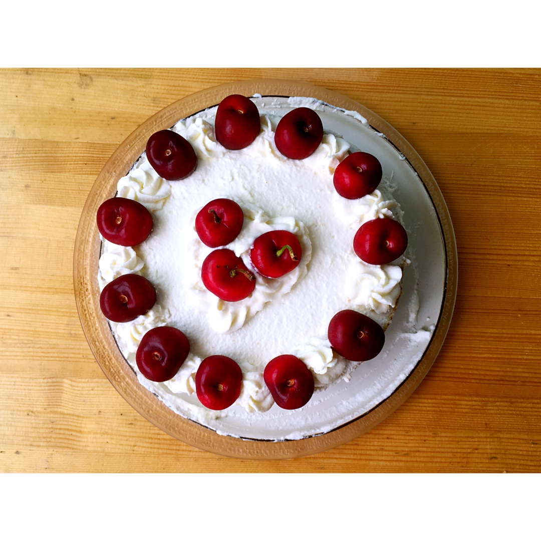 青井老师の抹茶戚风（17cm或18cm中空模）