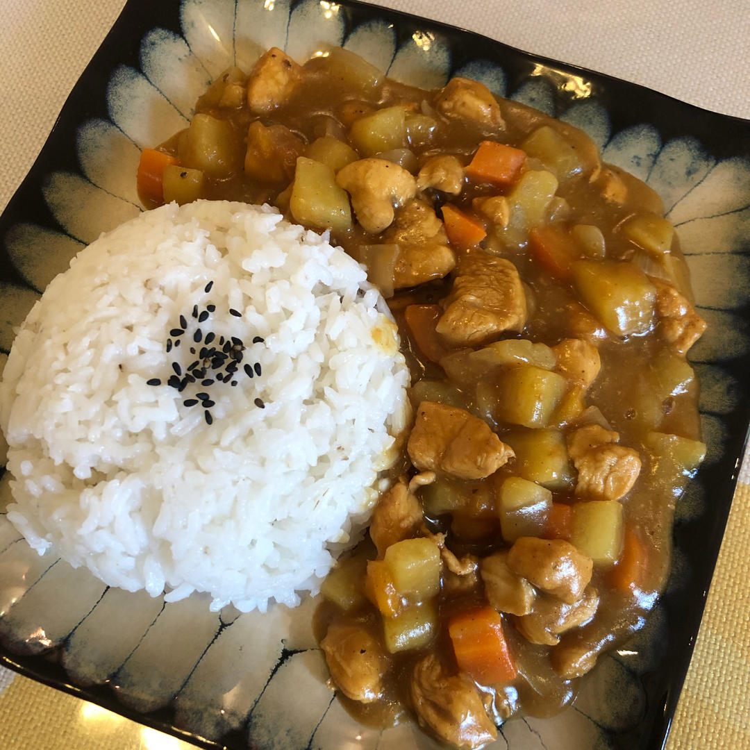 大S版网红咖喱鸡肉饭