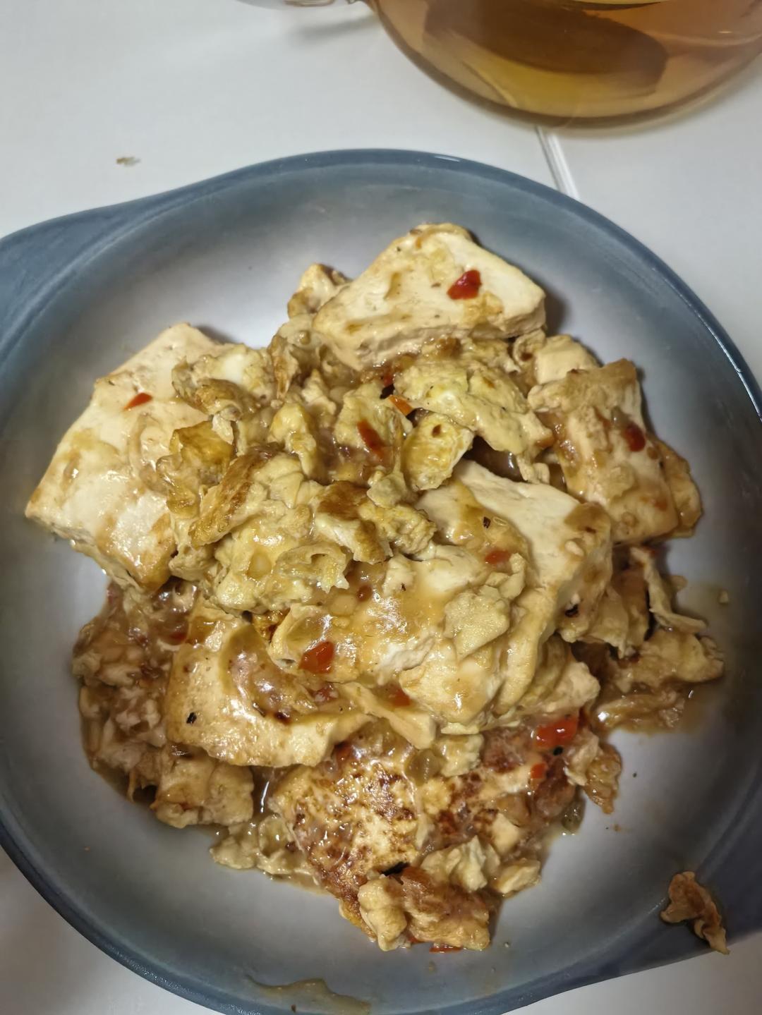 最下饭的锅塌豆腐