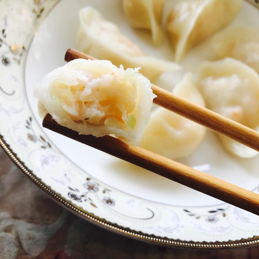 弯梳虾饺