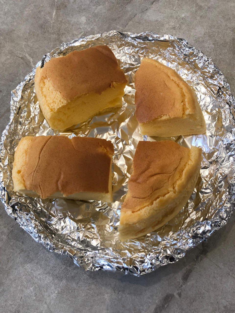 空气炸锅蛋糕 戚风（6寸超详细打蛋/脱模步骤）