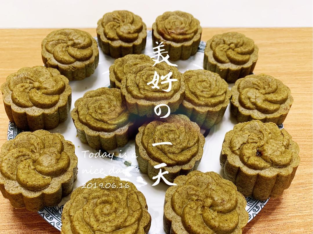 绿豆糕(脱皮绿豆粉版本)
