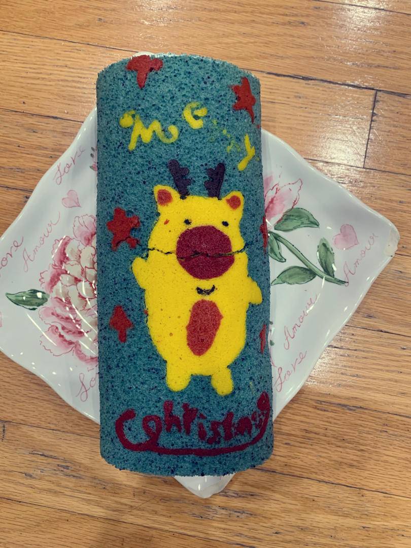 基础原味蛋糕卷