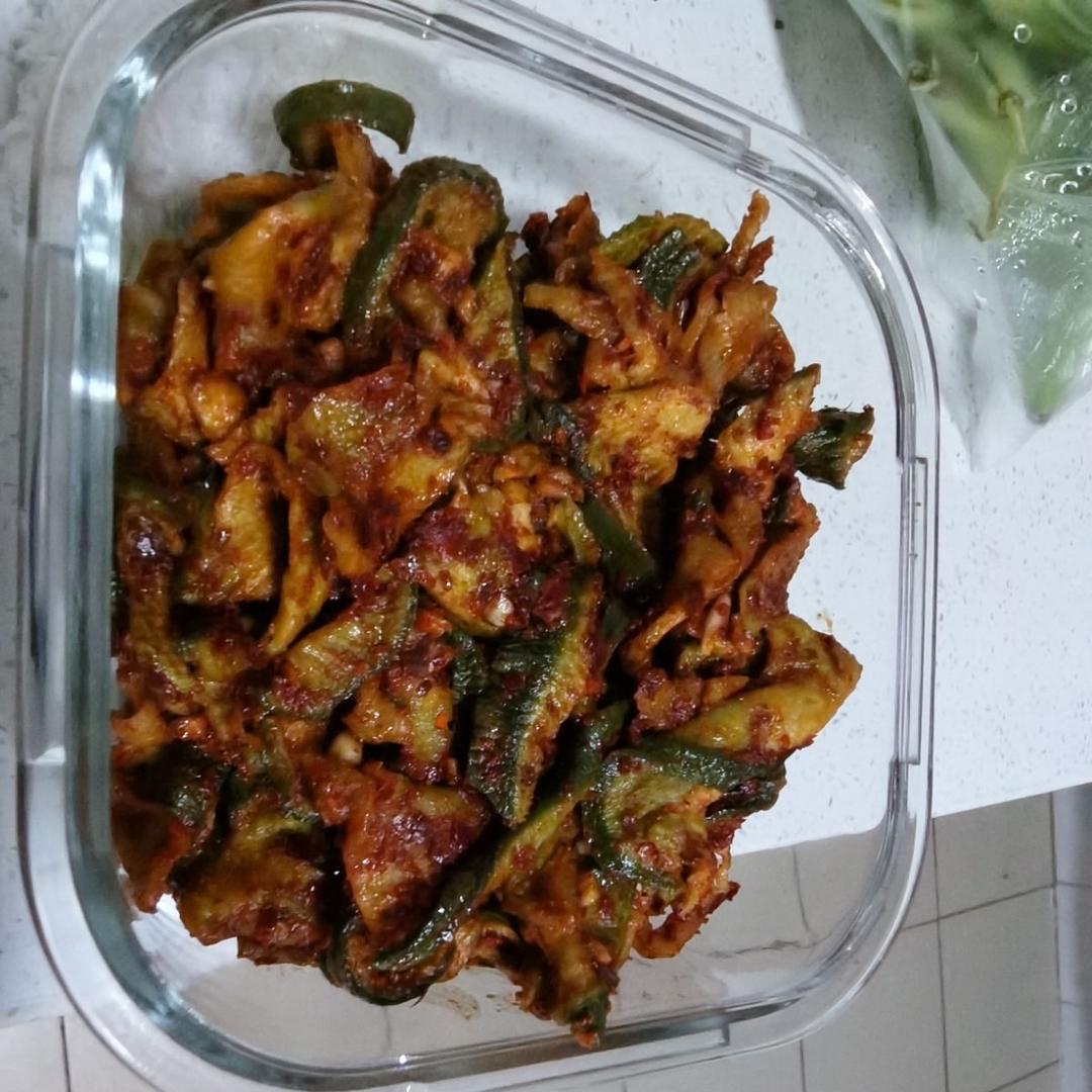 무말랭이무침韩式凉拌萝卜干家常小菜