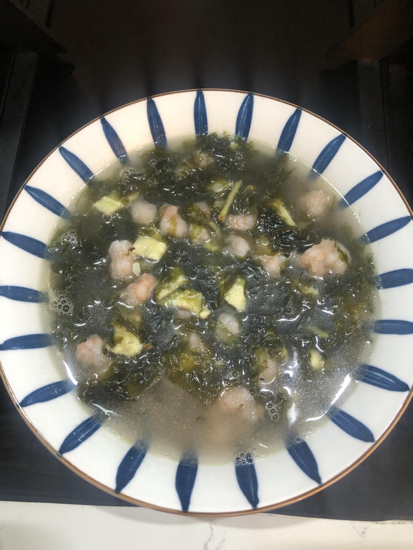团团圆圆的Q弹鲜美紫菜虾滑汤🍲