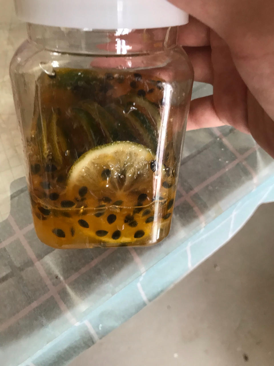 简单又超好喝的柠檬🍋百香果茶🍵