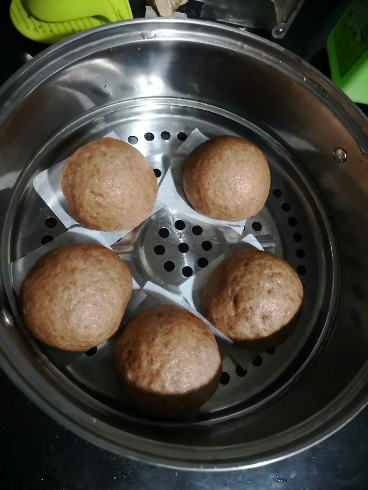 脱脂奶全黑麦红枣紫薯包（无油无糖）