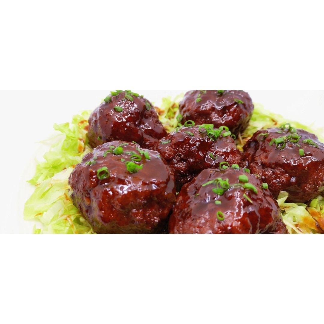 四喜丸子（胡萝卜+肉糜的版本）
