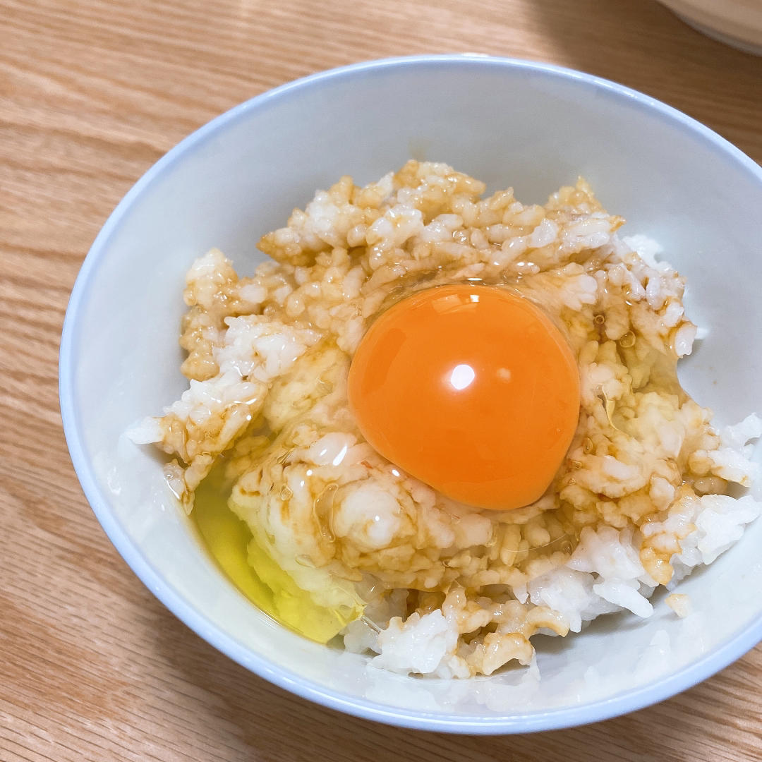 ortensia3做的生鸡蛋酱油拌饭打开方式竟然分派系