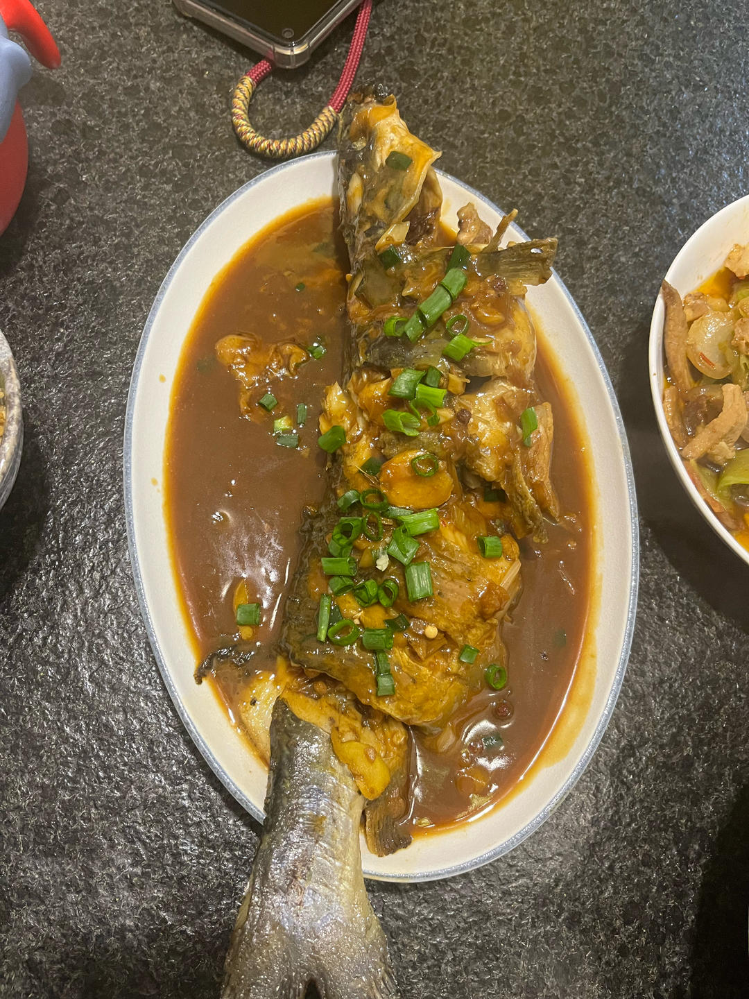 红烧鲈鱼