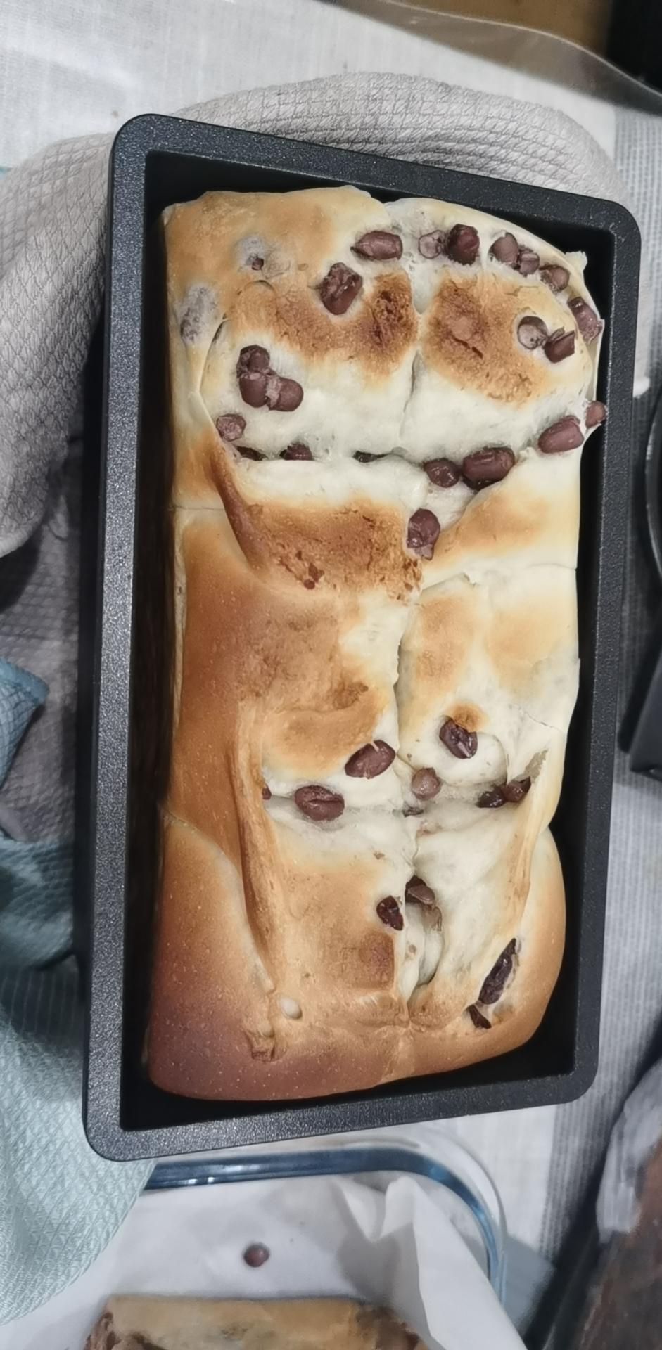 蜜红豆牛奶吐司