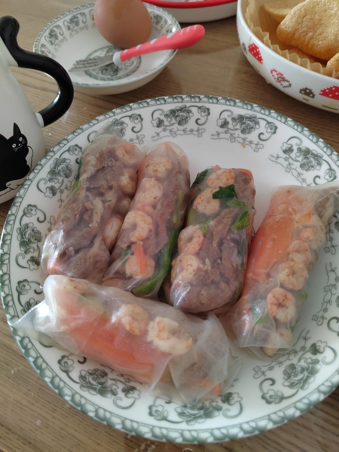 【外貌协会🌴】越南春卷（附蘸汁做法，超低热量！）