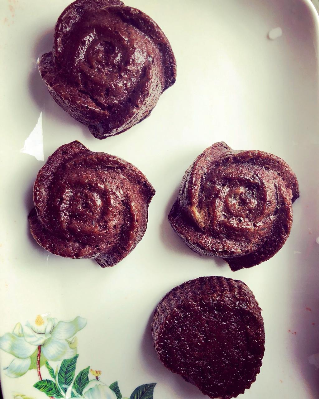 牛油果布朗尼丨健康·零食（无油无面粉）