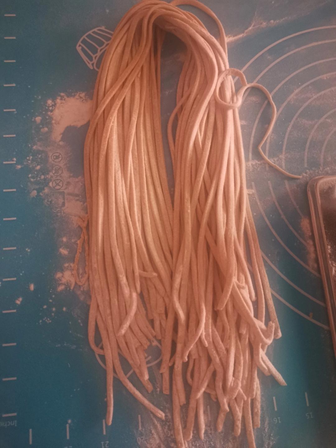 自制荞麦面（含荞麦粉制作）