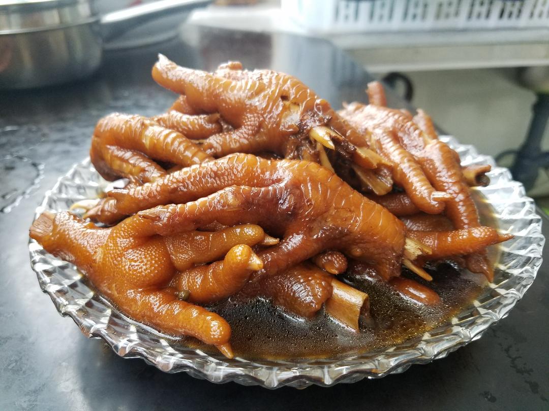 香辣卤鸡爪