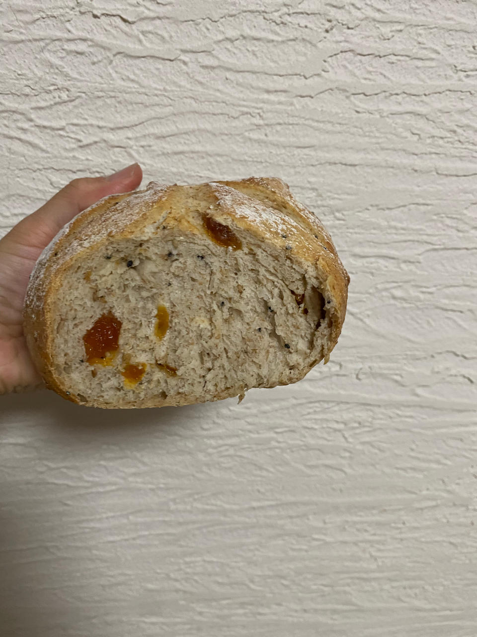 非常适合健身、节食期间吃的黑麦提子面包