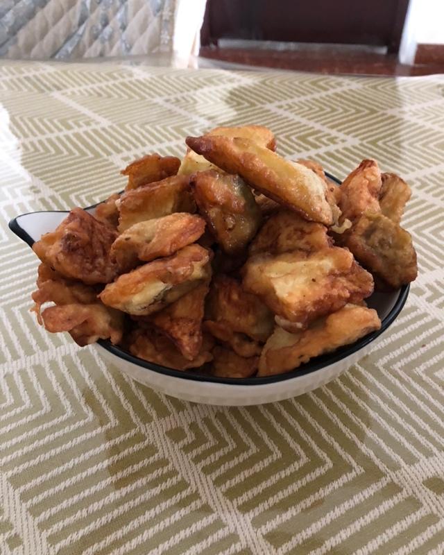 炸茄子