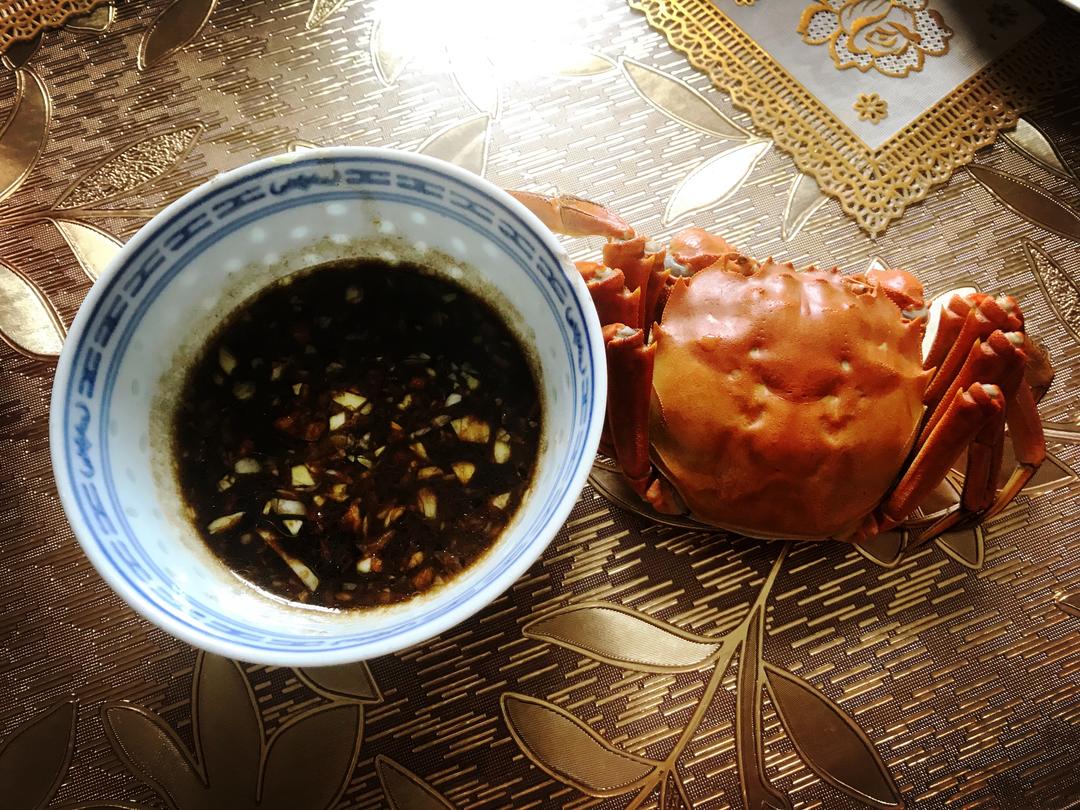 螃蟹蘸料
