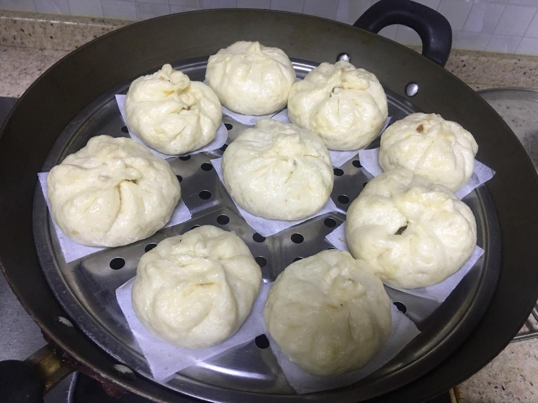 素卷心菜包子