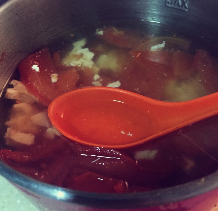 西红柿豆腐汤
