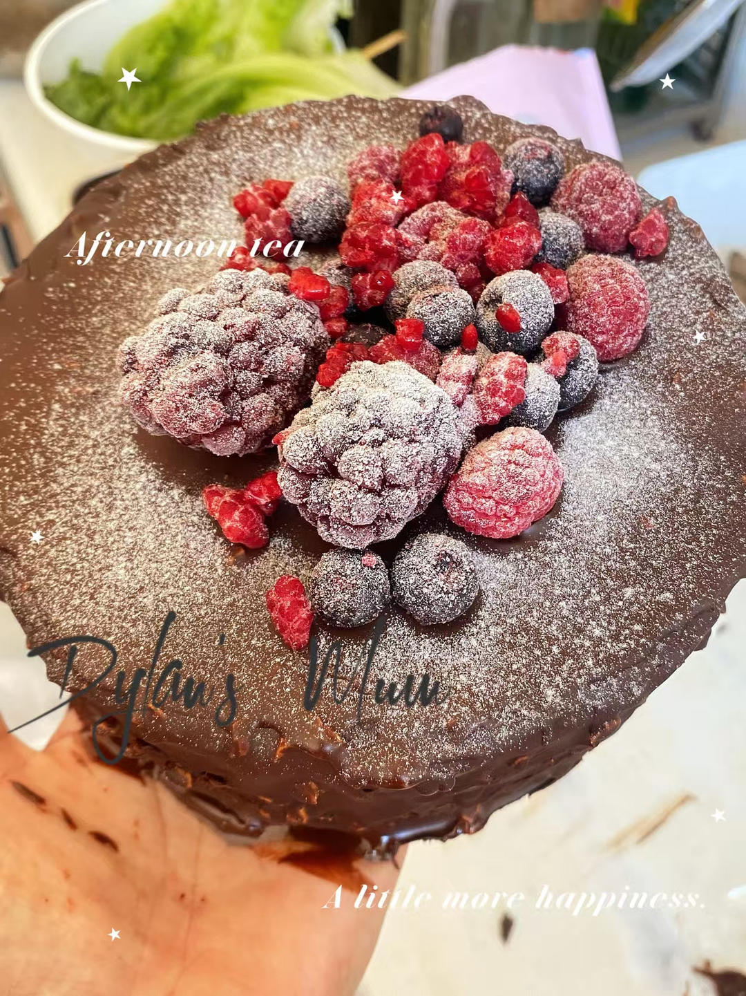 巧克力冰淇淋 Schokoladeneis