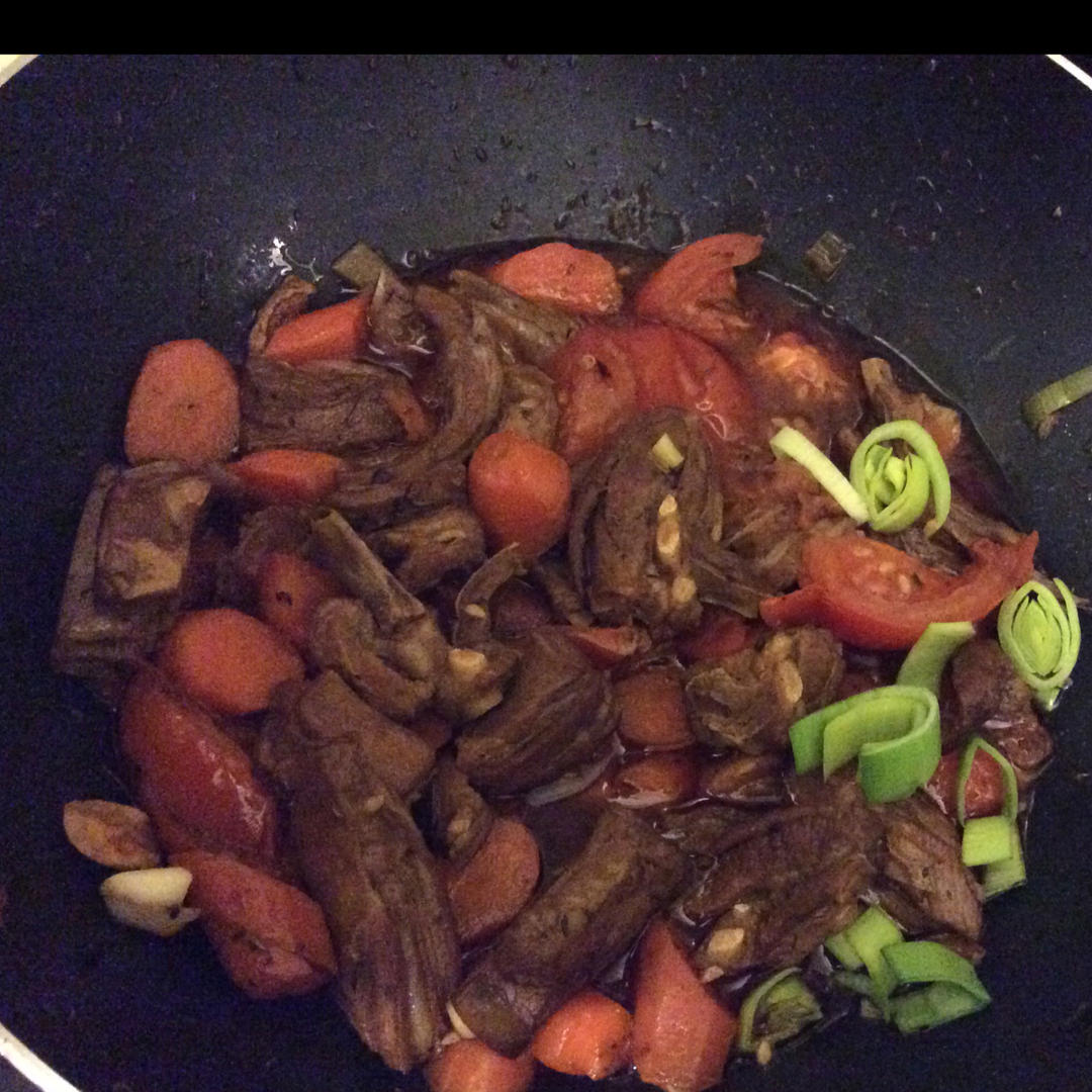 红萝卜烧羊肉