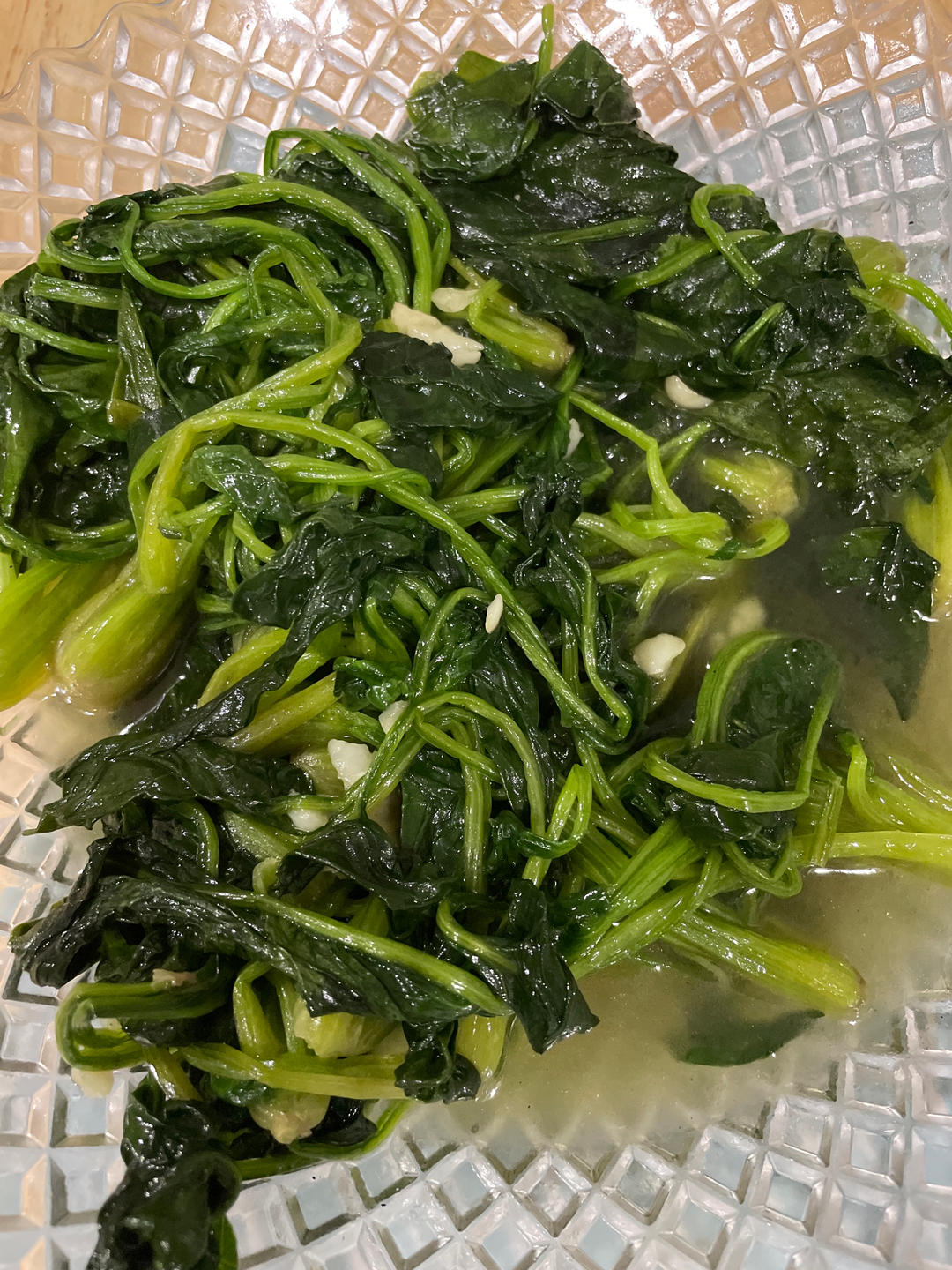 蒜炒菠菜