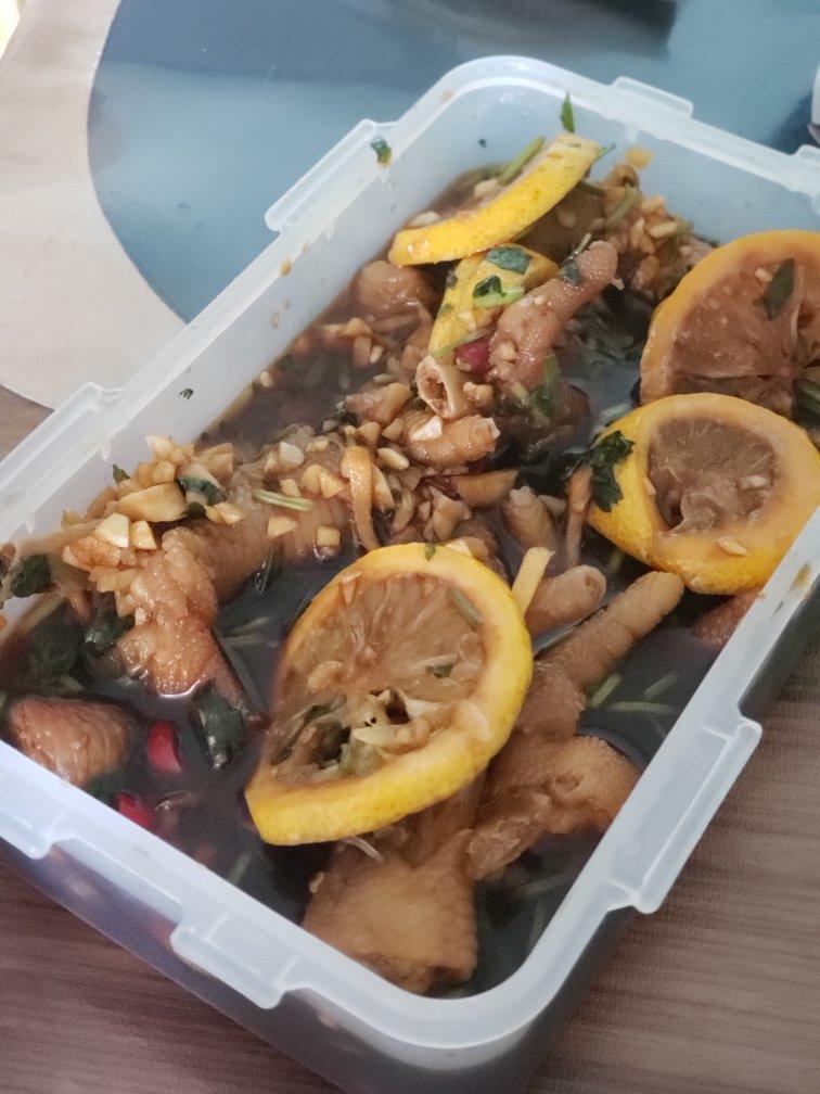 柠檬酸辣泡鸡爪网红泡鸡爪凤爪