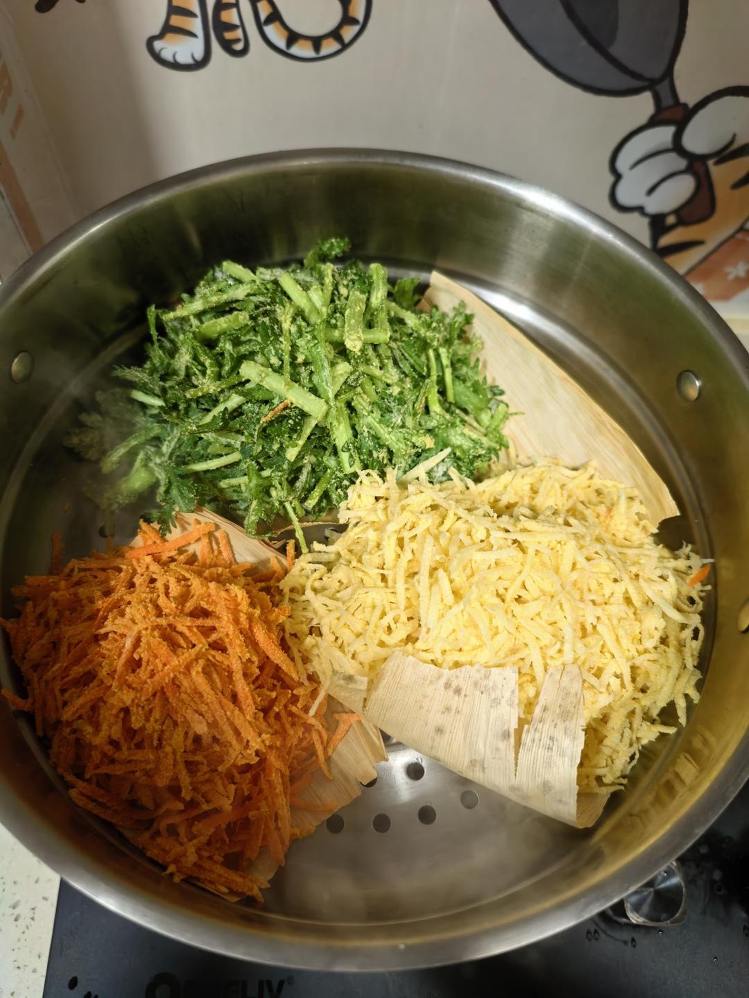 蒸菜（春日美食，还是减脂餐哈哈）