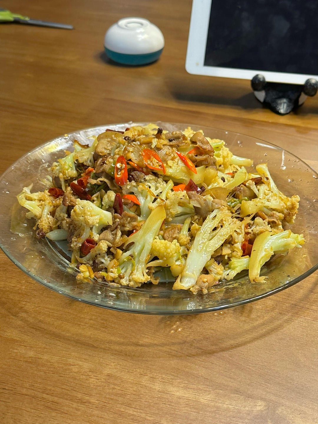 干锅有机花菜