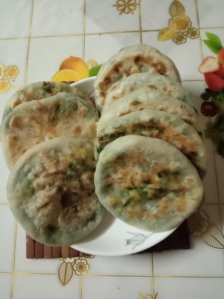薄皮韭菜饼