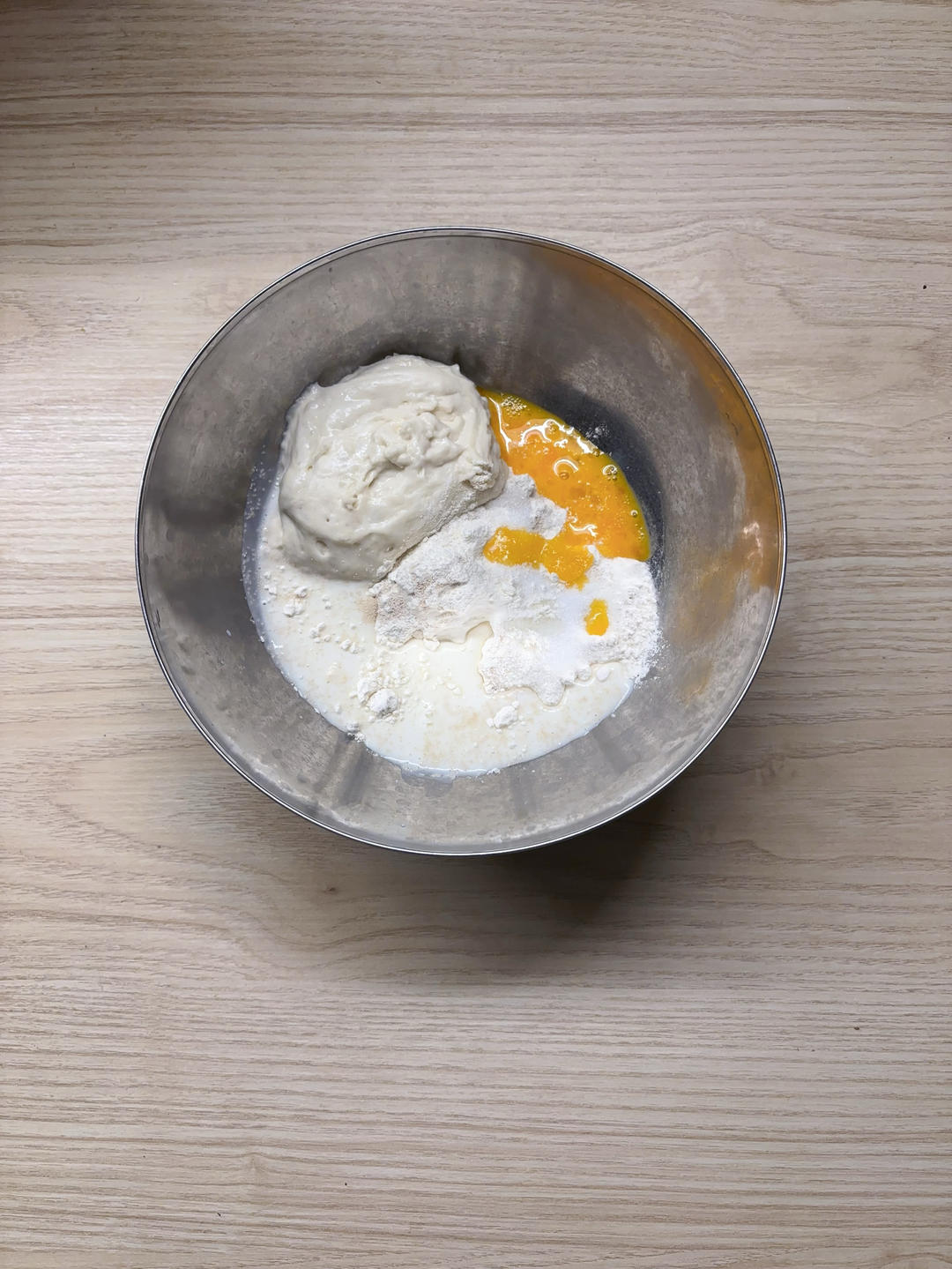 纯奶手撕吐司的做法 步骤1