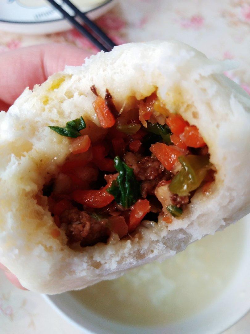 西葫芦大肉包子