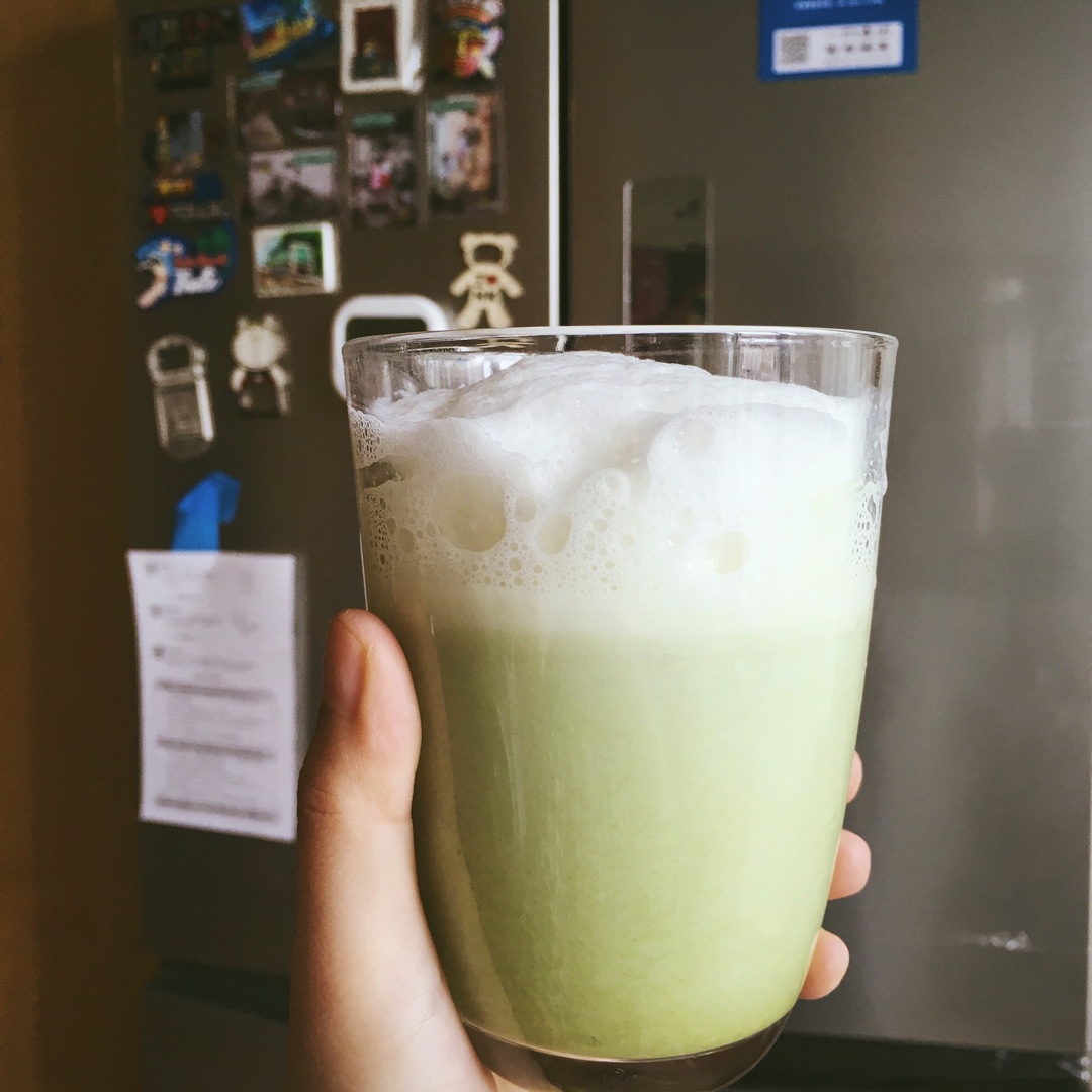 抹茶牛奶