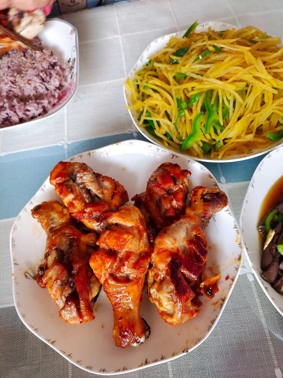 奥尔良烤鸡腿（比买的更香）