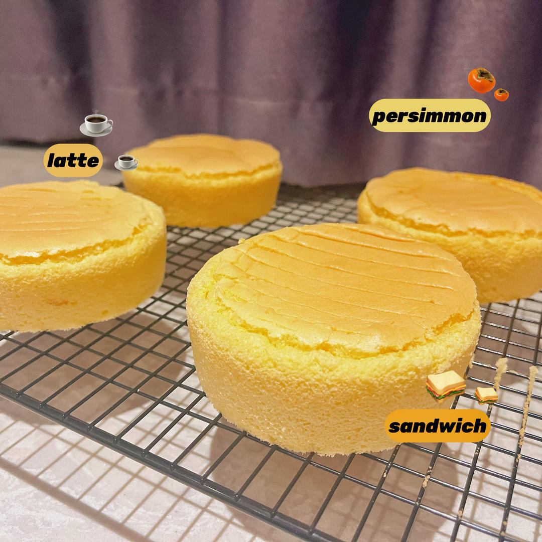 四寸蛋糕【海氏i7烤箱】