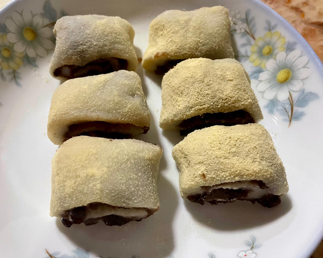 豆沙糯米卷