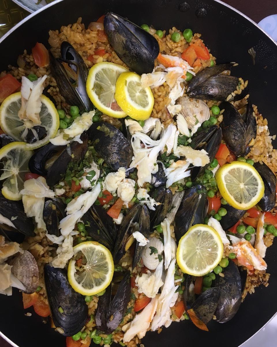 【曼食慢语】Seafood Paella 西班牙海鲜饭