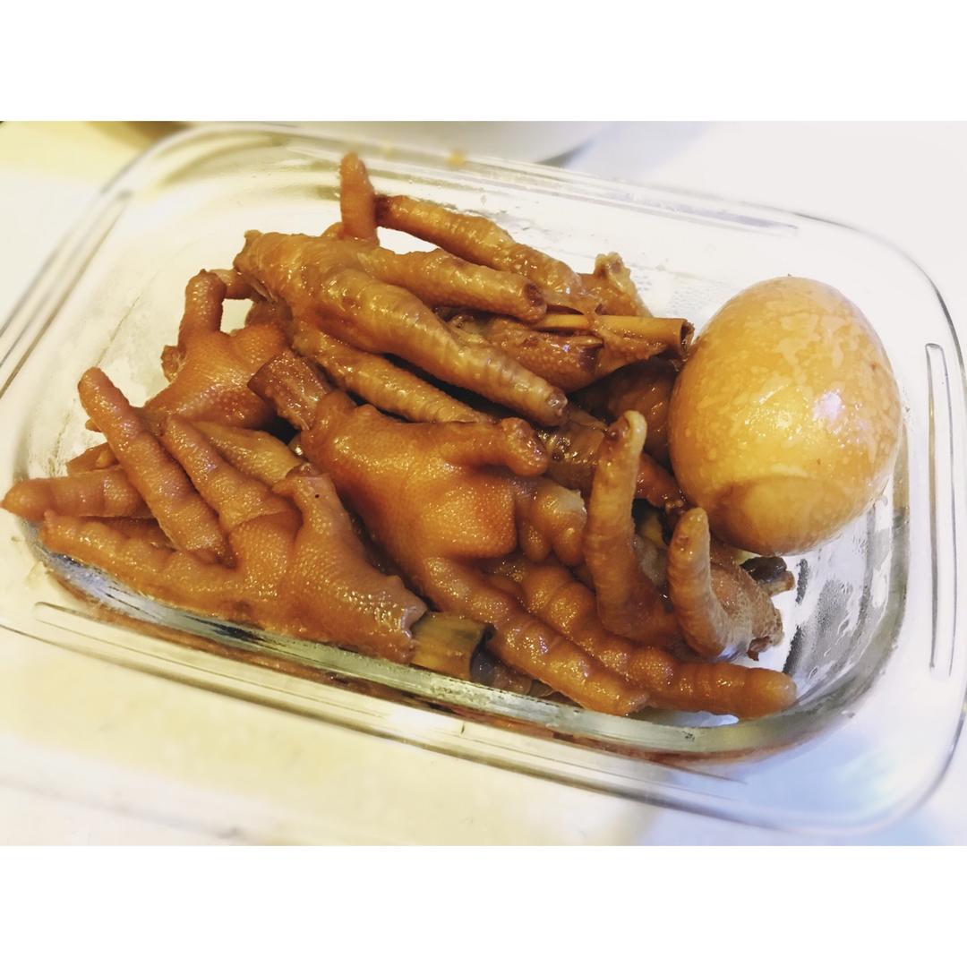 卤鸡脚