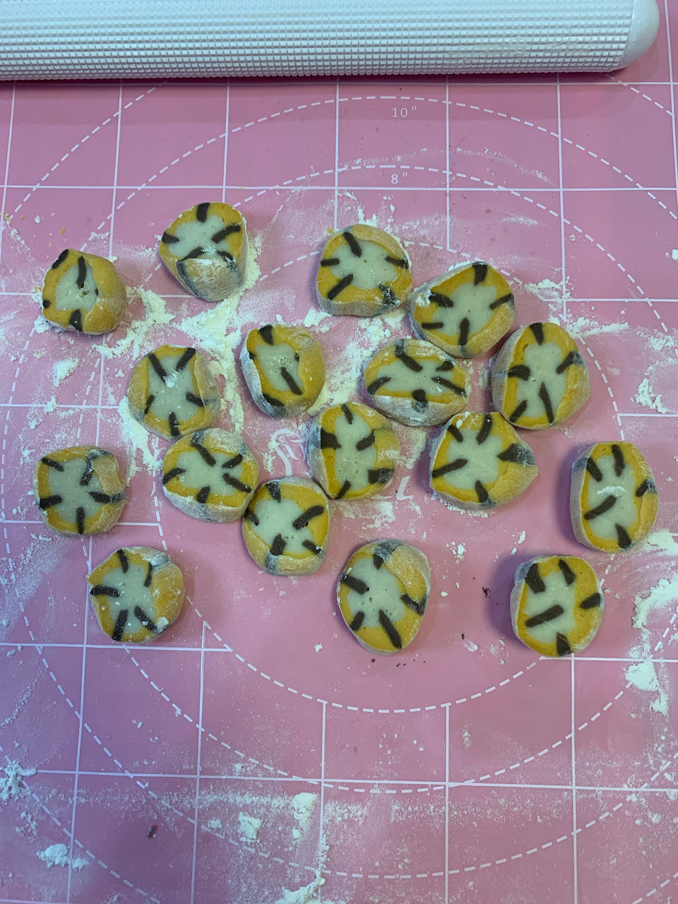 虎年定制-虎皮蒸饺