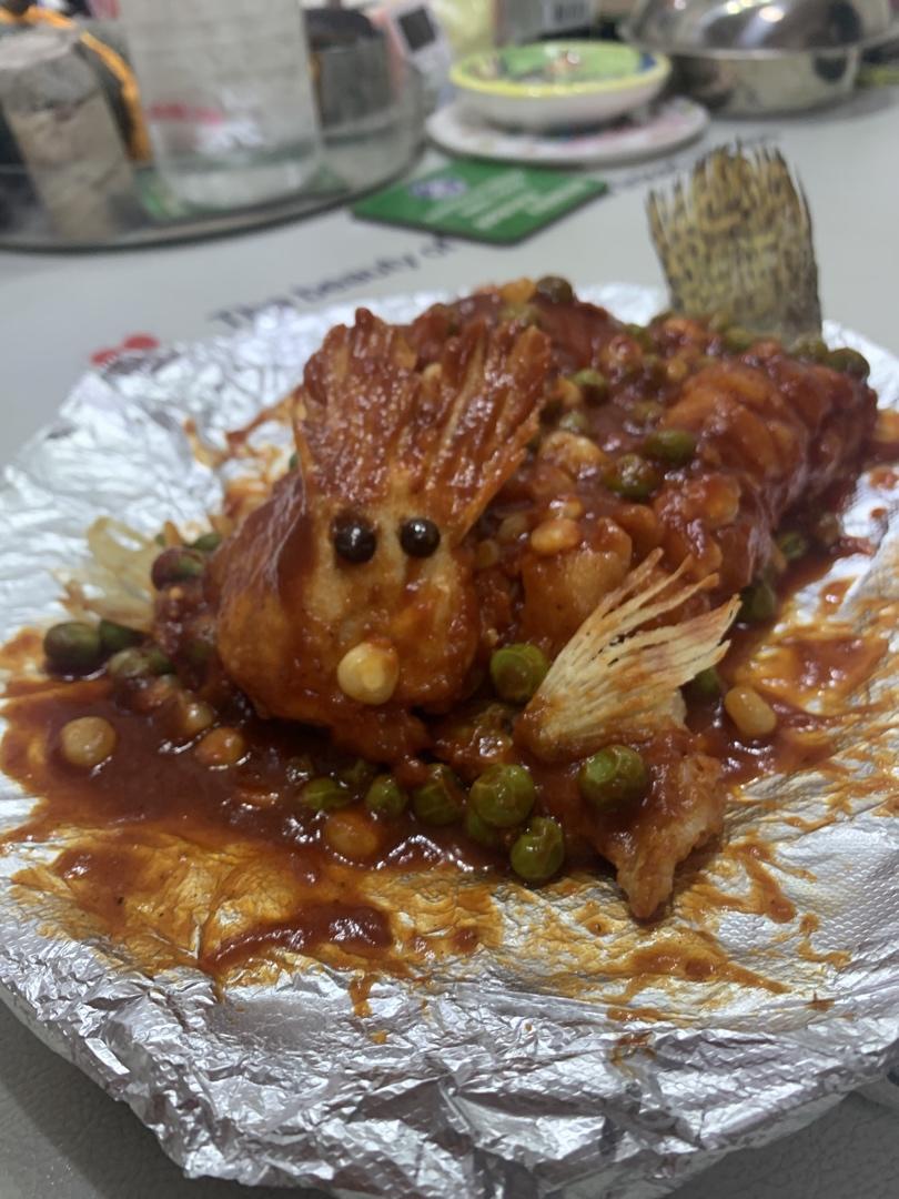 松鼠桂鱼：在家做得漂亮又好吃！