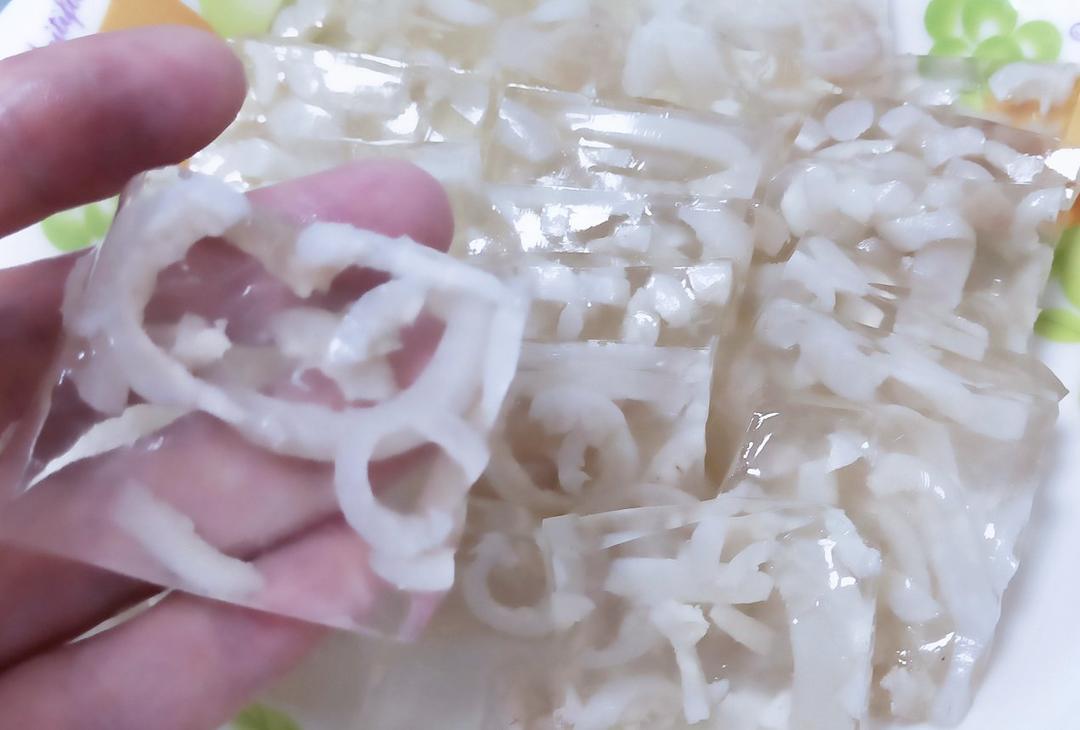 水晶肉皮冻