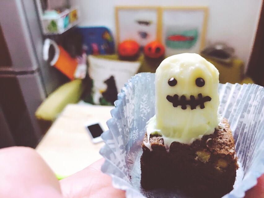 万圣节萌蠢小鬼布朗尼