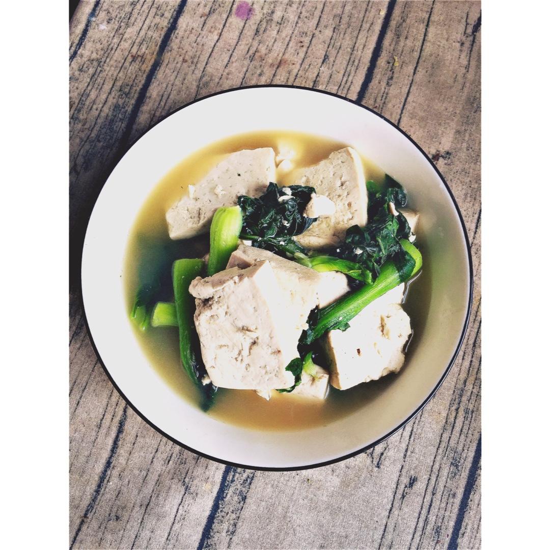 青菜豆腐